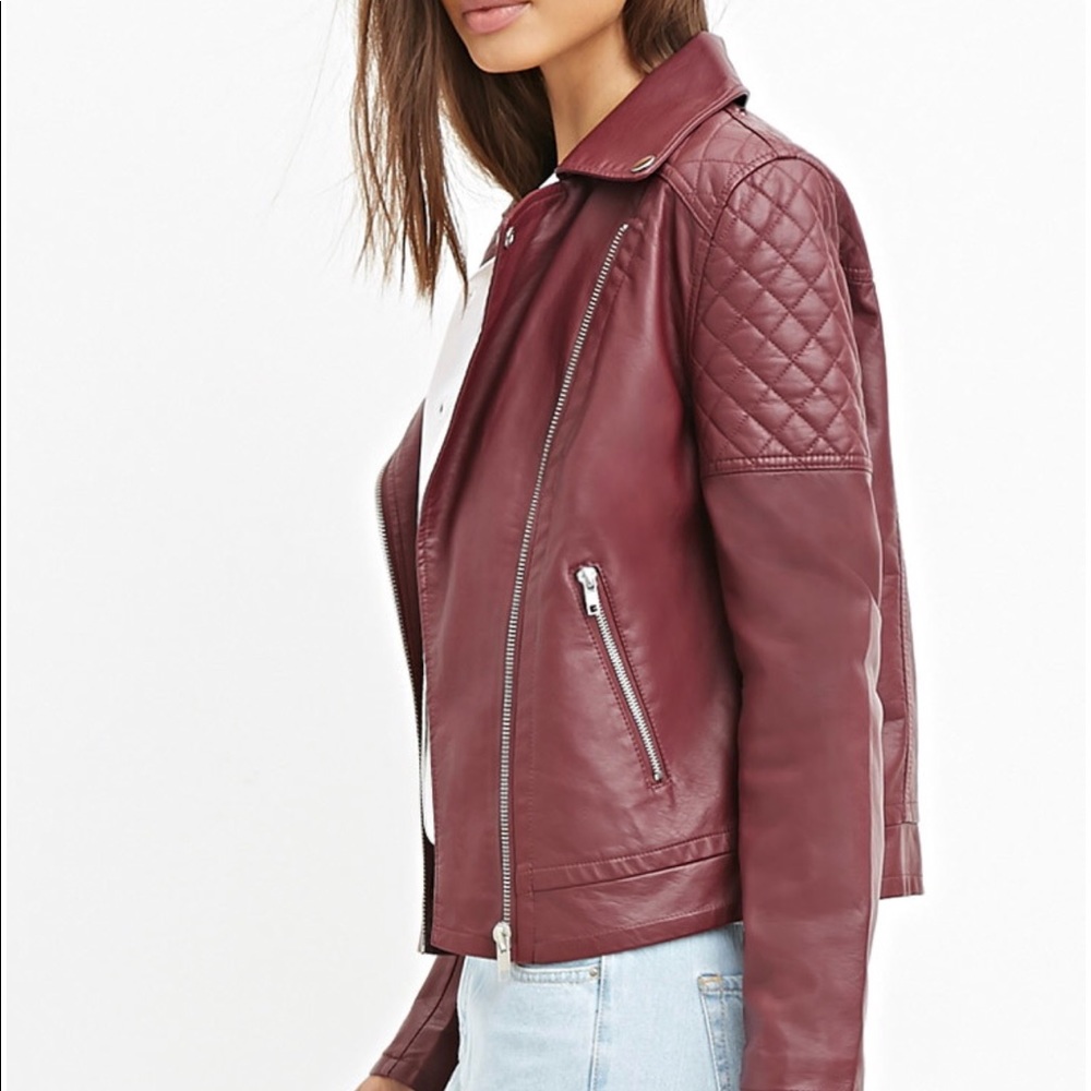 Leather jacket